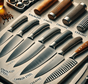 Materiales de los cuchillos de cocina